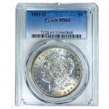 1881-O Morgan Silver Dollar PCGS MS61