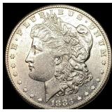 1883-S Silver Morgan Dollar CLOSELY UNCIRCULATED