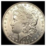 1883-CC Silver Morgan Dollar CHOICE AU