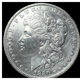 1880-S Silver Morgan Dollar CLOSELY UNCIRCULATED