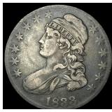 1833 Capped Bust Half Dollar ABOUT UNCIRCULATED