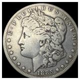 1885-CC Silver Morgan Dollar LIGHTLY CIRCULATED