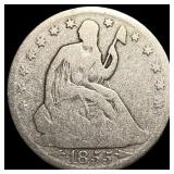 1855-O Silver Half Dollar (Arrows) NICELY CIRCULAT