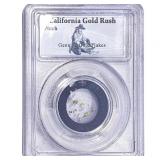 Gold Flakes Pinch - California Gold Rush PCGS G