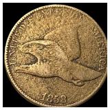 1858 Copper-Nickel Flying Eagle Cent HIGH GRADE