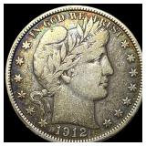 1912 Barber Half Dollar ABOUT UNCIRCULATED
