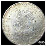 1948 Mexico Silver 5 Pesos UNCIRCULATED