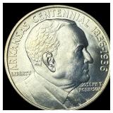 1936 Silver Arkansas Centennial Half Dollar CHOICE