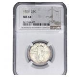 1926 Standing Liberty Quarter NGC MS61