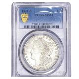 1921-S Morgan Silver Dollar PCGS MS61