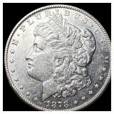 1878 Silver Morgan Dollar CLOSELY UNCIRCULATED