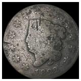 1822 Coronet Head Large Cent NICELY CIRCULATED