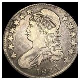 1824 Capped Bust Half Dollar LIGHTLY CIRCULATED