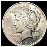 1922 Silver Peace Dollar UNCIRCULATED
