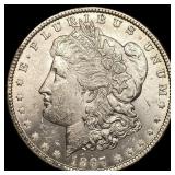 1897-S Silver Morgan Dollar CHOICE BU