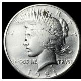 1921 Silver Peace Dollar LIGHTLY CIRCULATED