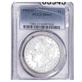 1902-O Morgan Silver Dollar PCGS MS63