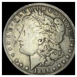 1886-O Silver Morgan Dollar LIGHTLY CIRCULATED
