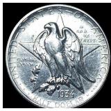 1934 Silver Texas Independence Centennial Half Dol
