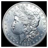 1883-S Silver Morgan Dollar CHOICE AU