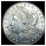 1921 Silver Morgan Dollar CHOICE AU