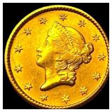 1851 Gold $1 Liberty Head CHOICE AU