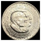 1953-S Silver Booker T. Washington-Carver Half Dol