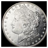 1887 Silver Morgan Dollar CHOICE BU