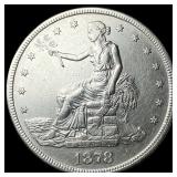 1878-S Silver Trade Dollar UNCIRCULATED