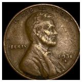 1931-S Lincoln Wheat Cent NEARLY UNCIRCULATED