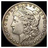 1900-S Silver Morgan Dollar NEARLY UNCIRCULATED