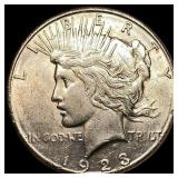 1923 Silver Peace Dollar HIGH GRADE