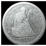 1875-S Silver Twenty Cent Piece NICELY CIRCULATED