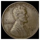 1931-S Lincoln Wheat Cent NEARLY UNCIRCULATED