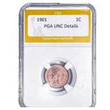 1901 Indian Head Cent PGA UNC Details