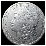 1885-CC Silver Morgan Dollar LIGHTLY CIRCULATED