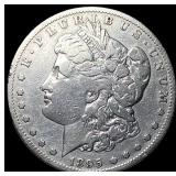 1895-S Silver Morgan Dollar NEARLY UNCIRCULATED