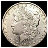 1878 Silver Morgan Dollar NEARLY UNCIRCULATED