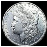 1891-S Silver Morgan Dollar CLOSELY UNCIRCULATED