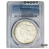 1927-D Silver Peace Dollar PCGS AU55