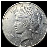 1926 Peace Silver Dollar CLOSELY UNCIRCULATED