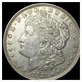 1921 Silver Morgan Dollar CLOSELY UNCIRCULATED