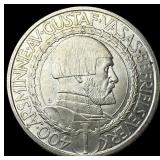 1921 Sweden Silver 2 Kroner UNCIRCULATED