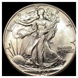 1942 Silver Walking Liberty Half Dollar UNCIRCULAT
