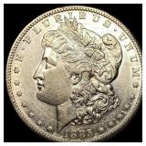 1885-S Silver Morgan Dollar CLOSELY UNCIRCULATED