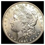 1887-S Silver Morgan Dollar UNCIRCULATED