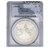1988-D $1 Olympic  PCGS MS67