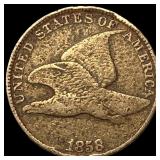 1858 Copper-Nickel Flying Eagle Cent HIGH GRADE