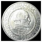 1921 Sweden Silver 2 Kroner UNCIRCULATED