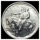 1925 Stone Mountain Silver Half Dollar CHOICE BU